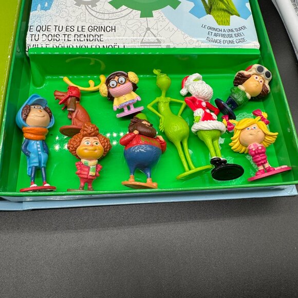 FRENCH Christmas Grinch (Grinceux) Story Book / Game with figurines *READ* - Picture 7 of 14